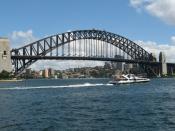 Sydney Harbour Bridge, Sydney, Australia.