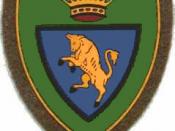 Coat of Arms of the Taurinense Brigade, Italian Army