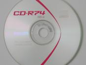 Deutsch: CD-R Front