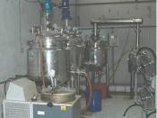 Reactors used to synthesise MDMA on an industrial scale in a chemical factory in Cikande, Indonesia.