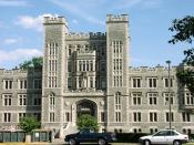 Gibbons Hall, built in 1911, today a residence hall of the Catholic University of America, in Washington D.C.