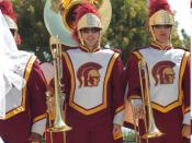 Marching band in California