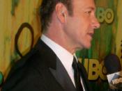 English: Kevin Spacey, at the HBO post-Emmys party, in 2008 Cropped.