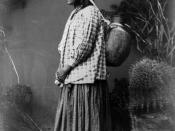 San Carlos Apache woman, c. 1883-1887