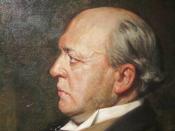 English: I took photo with Canon camera of author Henry James at National Portrait Gallery. Public domain.