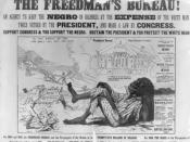 One in a series of posters attacking Radical Republicans on the issue of black suffrage, issued during the Pennsylvania gubernatorial election of 1866.