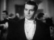 Cropped screenshot of Laurence Olivier from the trailer for the film Pride and Prejudice.