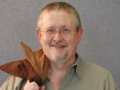 Orson Scott Card at Life, the Universe, & Everything at Brigham Young University in Provo, Utah.