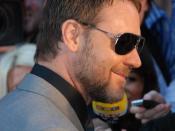 Russell Crowe at the State of Play premiere in London.