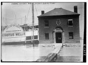 Harbor Master's Office, St. Louis, during flood  (LOC)