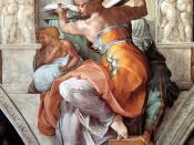 The Libyan Sibyl from Michelangelo's Sistine Chapel ceiling