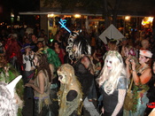 Halloween revelers in Austin, Texas.