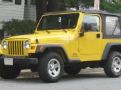 1997-2006 Jeep Wrangler photographed in College Park, Maryland, USA. Category:Jeep TJ