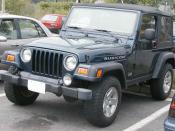 2003-2006 Jeep Wrangler Rubicon photographed in USA. Category: Jeep TJ