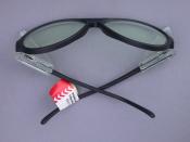 Safety glasses with side shields.