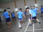 Indonesian High School Students during their sport class