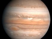Methane and ethane make up a tiny proportion of Jupiter's atmosphere