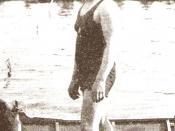 John Jarvis, winner in the 1000m and 4000m freestyle swimming at the 1900 Olympic Games photography, reproduction, no restrictions on use