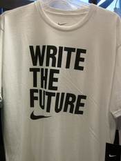 A Nike Write the Future soccer shirt for the 2010 FIFA World Cup.