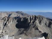 Mount Russell from Mount Whitney Summit, 14,505 Feet, California