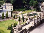 English: A part of Portmeirion, the real-life filming location for exterior shots of the Village, the fictional setting of the 1960s UK television series The Prisoner.