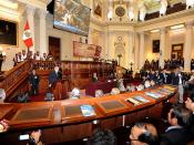 Presidente Abugattás en Aniversario de Huarochirí
