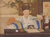 Qianlong in his studies