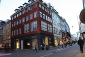 English: Gucci Shop on Strøget in Copenhagen, Denmark Suomi: Guccin liike Strøgetillä Kööpenhaminassa