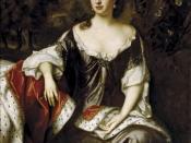 English: Anne, later Queen of England &c. At the time of the sitting she was styled Her Royal Highness Princess of Denmark and Norway by virtue of her marriage. She became Queen of England, Scotland and Ireland in 1700, styled Queen of Great Britain and I
