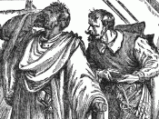 Illustration of Othello and Iago