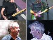 The four members of Pink Floyd.