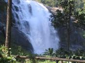 Vachiratharn Waterfall at Doi Inthanon Mountain, Northern Thailand