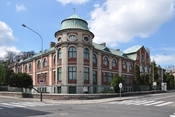 Main building of College of Art & Design in Łódź, before trade headquarter of Karol Scheibler