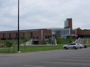 The Gordon Field House on the RIT campus, building 24. Lucius and Marie Gordon were avid supporters of RIT. The Field House was constructed to hold large-scale events such as Convocation. It was completed in 2004 and contains a large arena, two swimming p