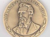 The IEEE Alexander Graham Bell Medal, for meritorious achievements in telecommunications. (Photo courtesy: IEEE)