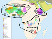 Africa History Atlas Diachronic map showing pre-colonial cultures of Africa (spanning roughly 500 BCE to 1500 CE) This map is 