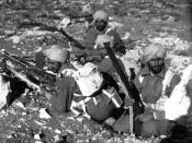 English: A group of Sikh soldiers from the British Indian Army during Operation Crusader.