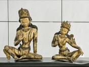 Indra et Indrani (Musée des arts asiatiques, Nice)