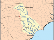The Yadkin River is the northern most part of the Pee Dee Drainage Basin