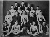 English: Hartford City High School varsity basketball team for 1922-23 season