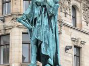 English: Statue of William Pitt the Younger at the intersection of George Street and Frederick Street, Edinburgh. Nederlands: Standbeeld van William Pitt de Jongere op het kruispunt van George Street en Frederick Street, Edinburgh.