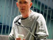 William Gibson reading from his new book Spook Country at Bolen Books in Victoria BC Canada.