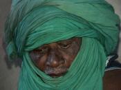 English: Old tuareg from the Hoggar (South of Algeria).