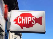 English: Fish and Chip shop in Plymouth