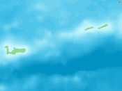 English: Map of Cayman Islands