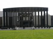 English: The headquarters of the San Jose Mercury News at 750 Ridder Park Drive, San Jose, near Interstate 880.