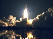 Atlantis lifts off from Launch Pad 39A on STS-84 mission.