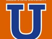 English: this is the logo of Salem State University in Salem Massachusetts
