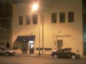 English: a picture i took of the outside of san francisco city clinic at night in october 2010