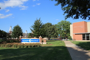 The southwest corner of the Central Connecticut State University campus in New Britain, Connecticut
